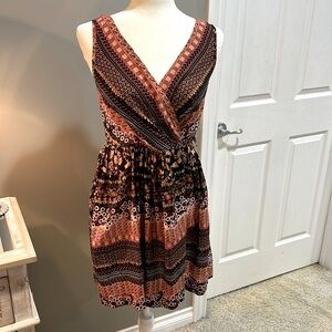 Ladies PAPAYA Boho Sleeveless Dress - M